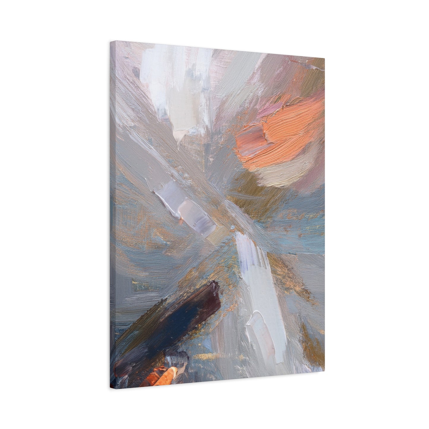 Abstract Pastel Painting Print Canvas 20x24,20x30,24x30 24x32,24x36,30x40 32x48,36x48,40x60 Pine-Wood Inner Frame ABS-89