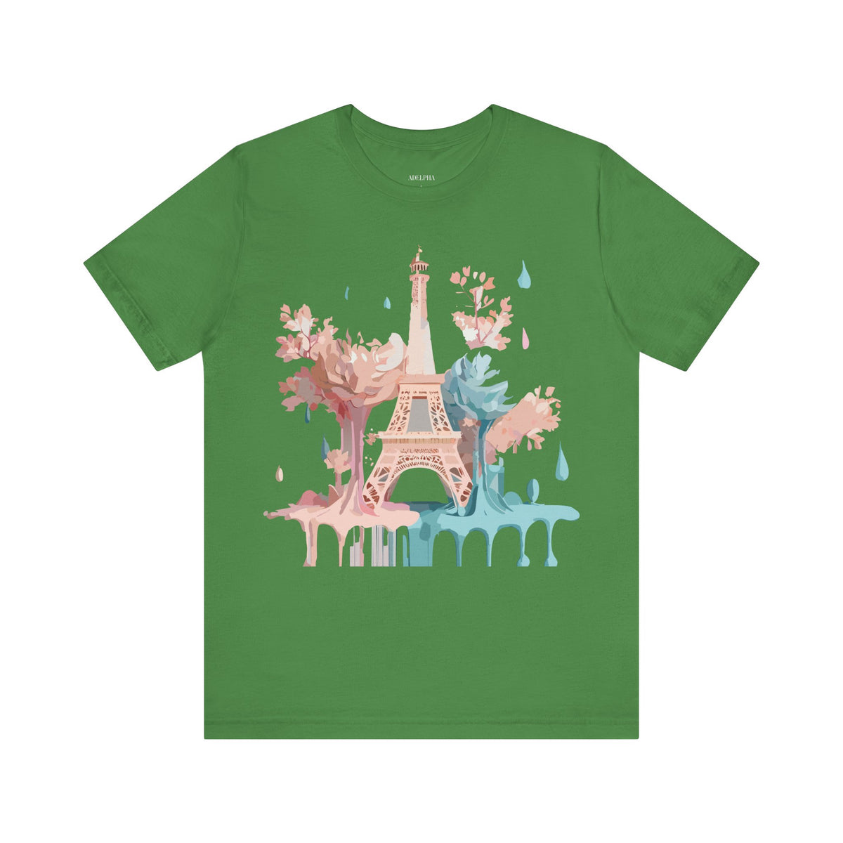 Paris Travel Tourist Graphic Design Unisex Bella+Canvas Cotton T-Shirt e320