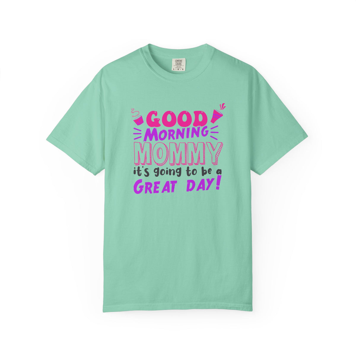 Mom T-shirt Mother's Day Mama Tee Unisex Comfort Colors Garment-Dyed Cotton h41