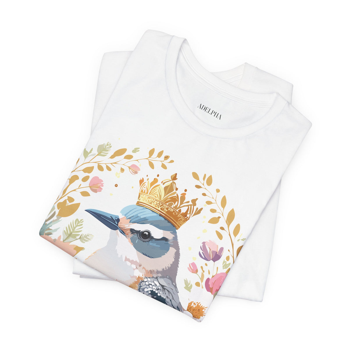 Medallion Graphic Unisex Cotton Bella+Canvas Tee with Art Design d54