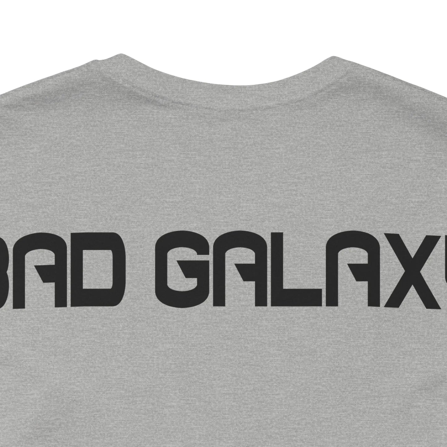Bad Galaxy Tee Shirt With Alien 100 Percent Cotton Made In USA Eco Friendly Inks