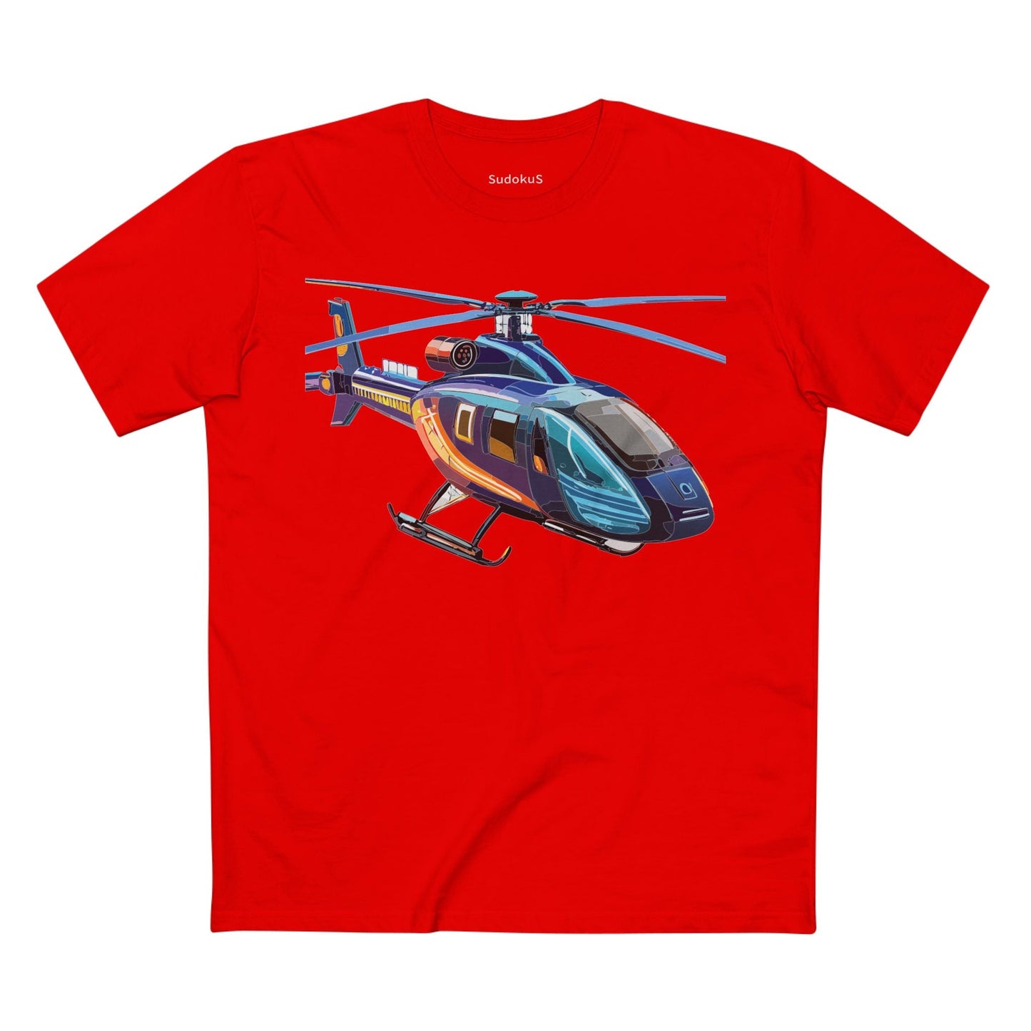 Chopper Graphic Unisex 100 Cotton Staple Tee 14