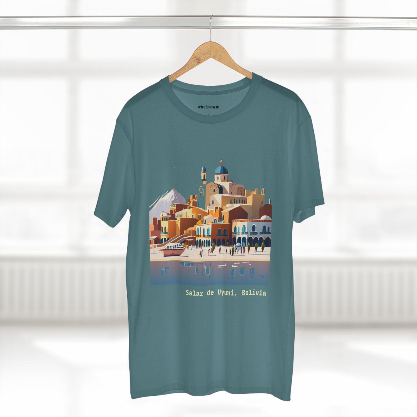 Bolivia Travel Shirt Unisex Premium Cotton Art Tee TT17 Retro2Nova Original Art Design Collection