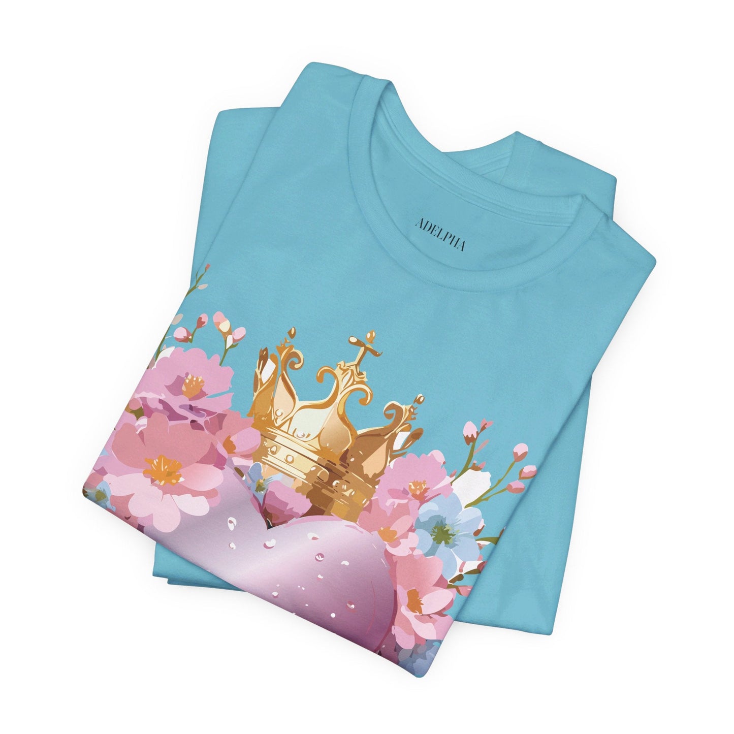 Valentine Graphic Tee Unisex Jersey Short Sleeve By Adelpha Vintage Inspired Artwork