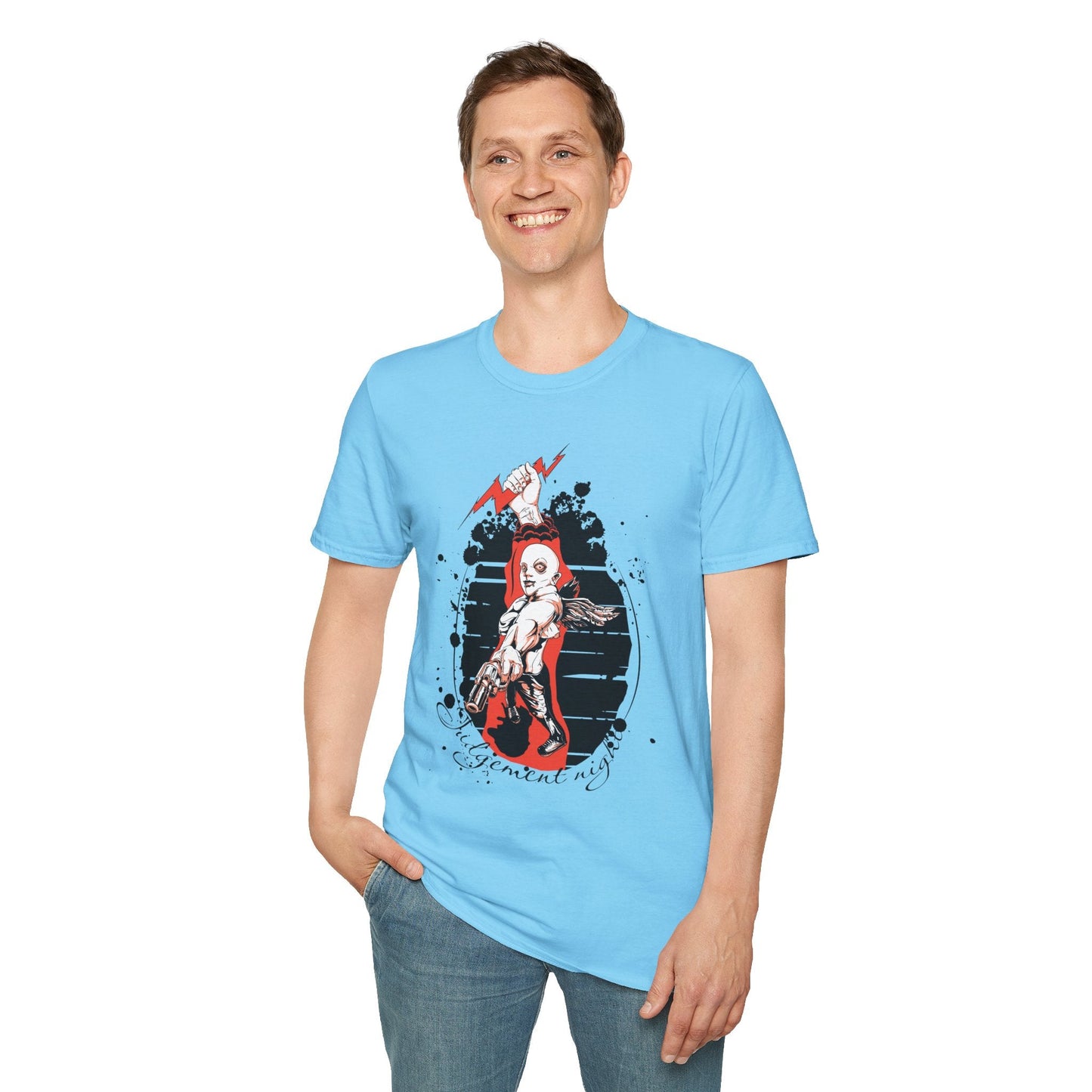 Gildan Softstyle Art Design Graphic Tee Shirt Unisex 100 Percent Ring Spun Cotton