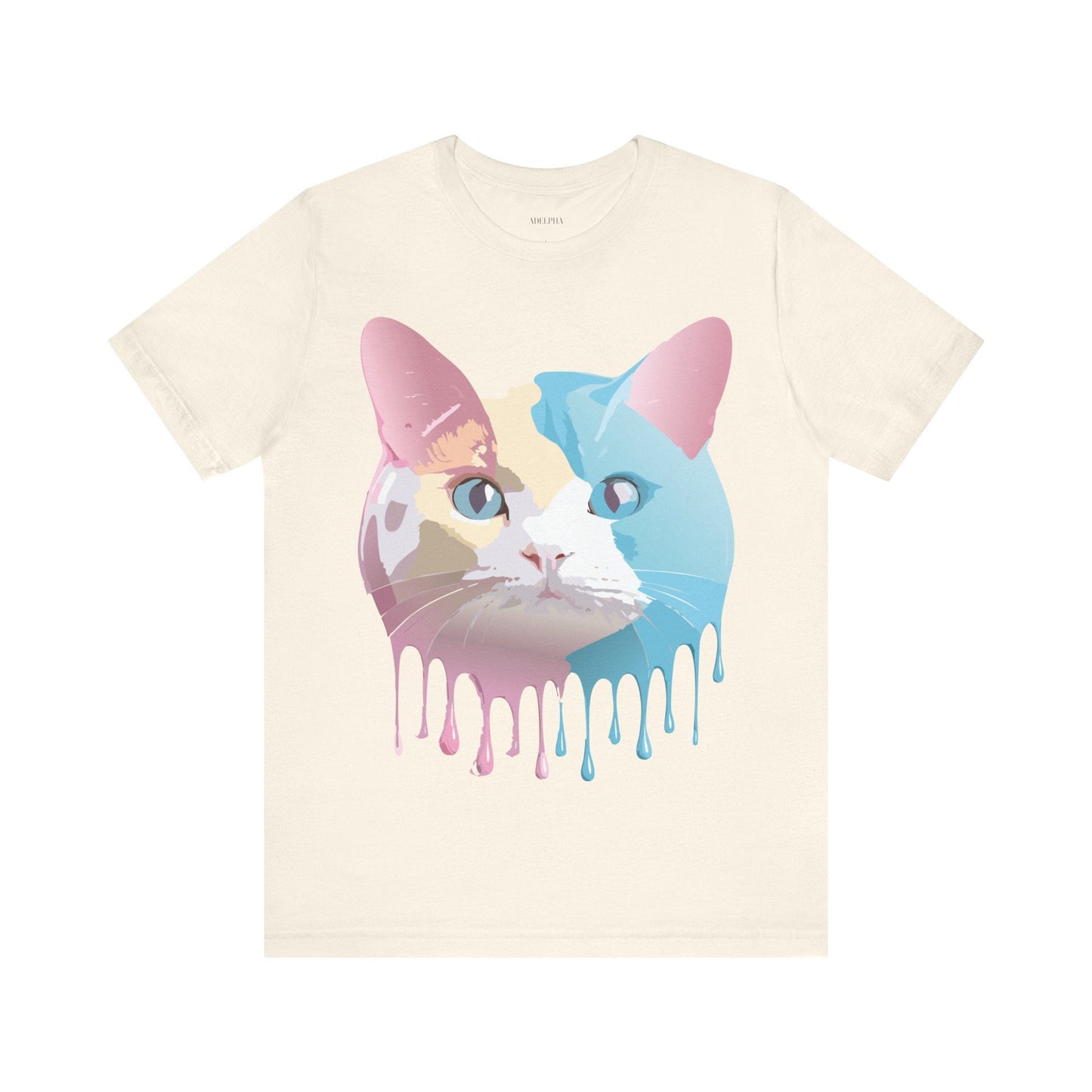 Cat Graphic Tee Unisex Jersey Short Sleeve By Adelpha Art Design