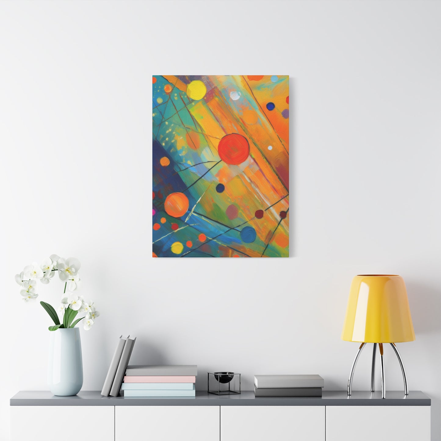 Abstract Oil Painting Print Canvas 20x24,20x30,24x30 24x32,24x36,30x40 32x48,36x48,40x60 Pine-Wood Inner Frame ABS-141