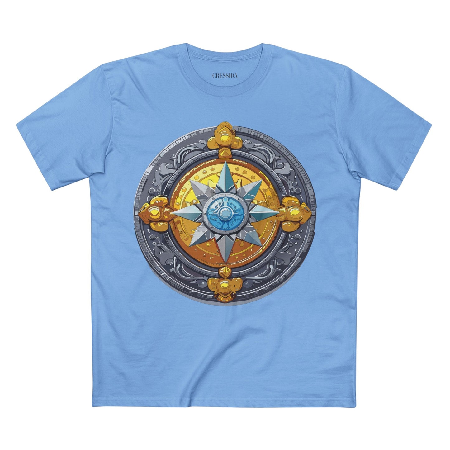 Antique Gold Coin Graphic Design T-Shirt Unisex 100 Cotton With Golden Print Artwork Tee 1