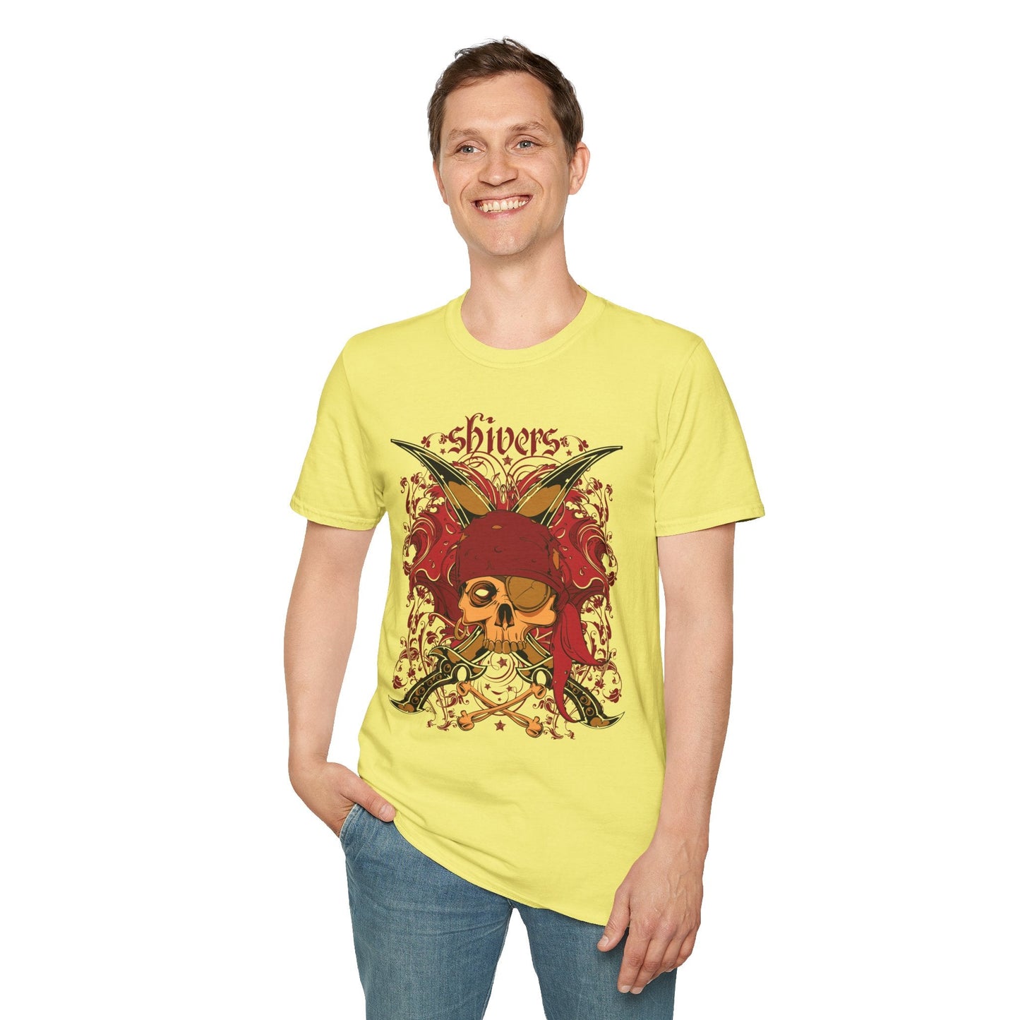 Art Design Graphic Tee Unisex Softstyle 64000 100 Percent Cotton Ring Spun For Art Lovers
