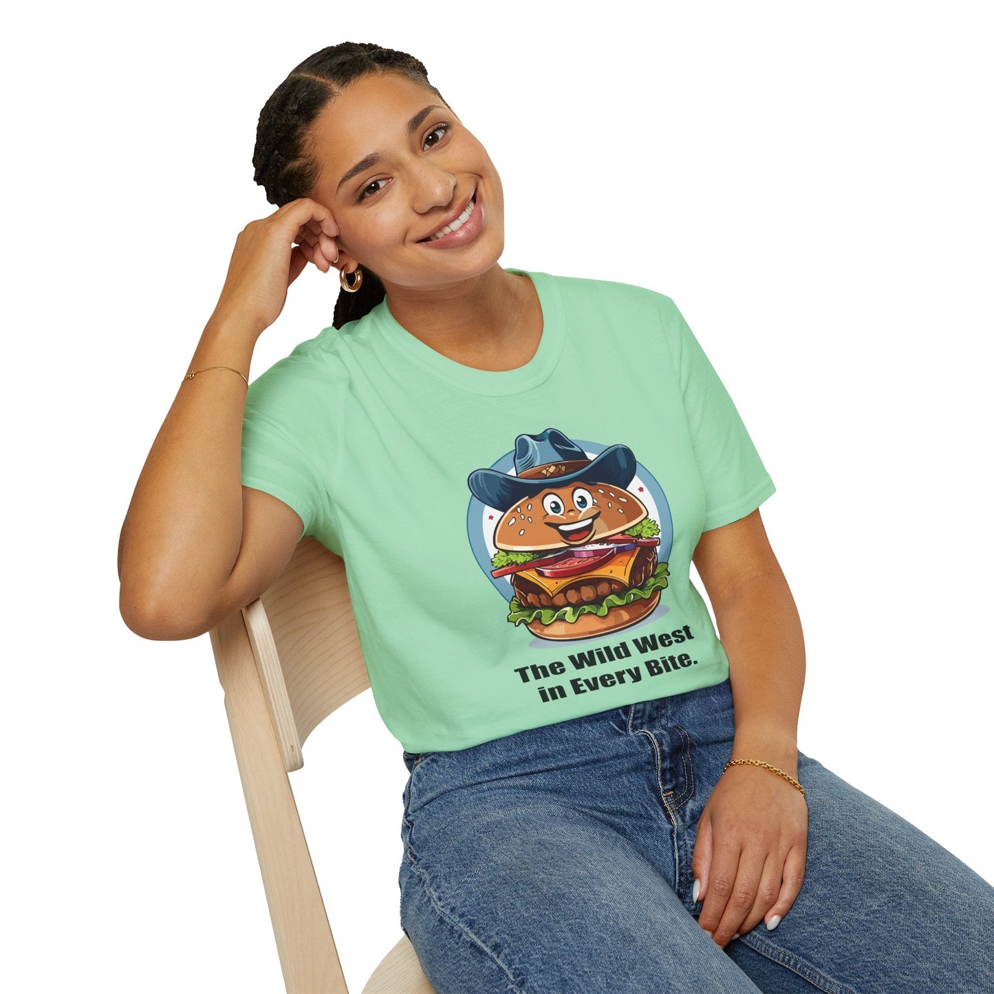 Funny Food T Shirts Unisex Gildan Softstyle 64000 Tee With Art Design Breathable Comfort