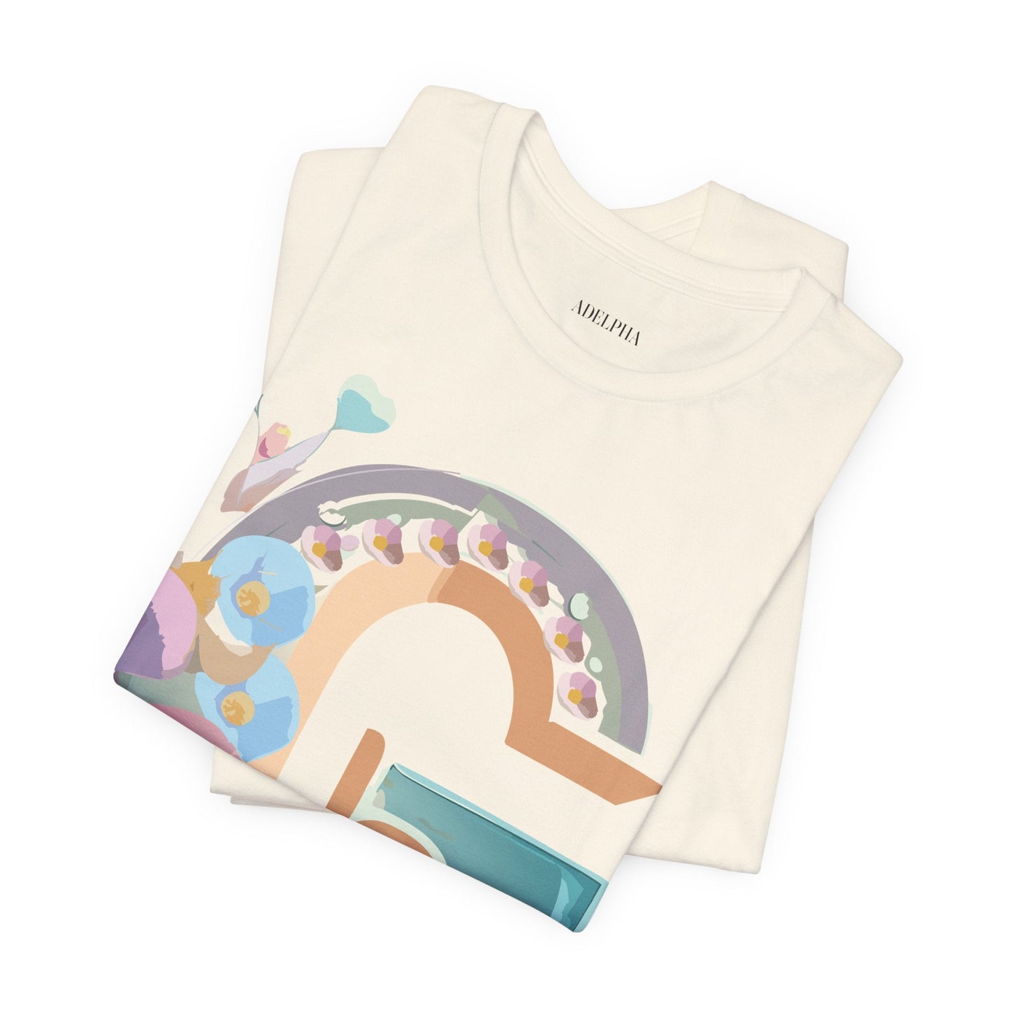 Letter G Graphic Tee Unisex Jersey Short Sleeve From Adelpha Art Design Vintage Inspired Shirt