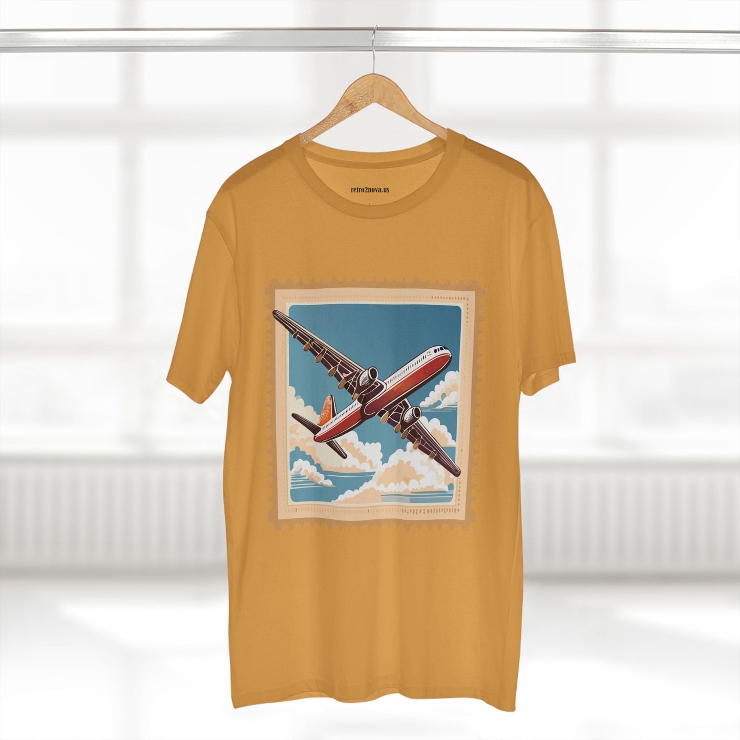 Postage Stamp Shirt Unisex Premium Cotton Tee With Original Art Design From Retro2Nova PS38