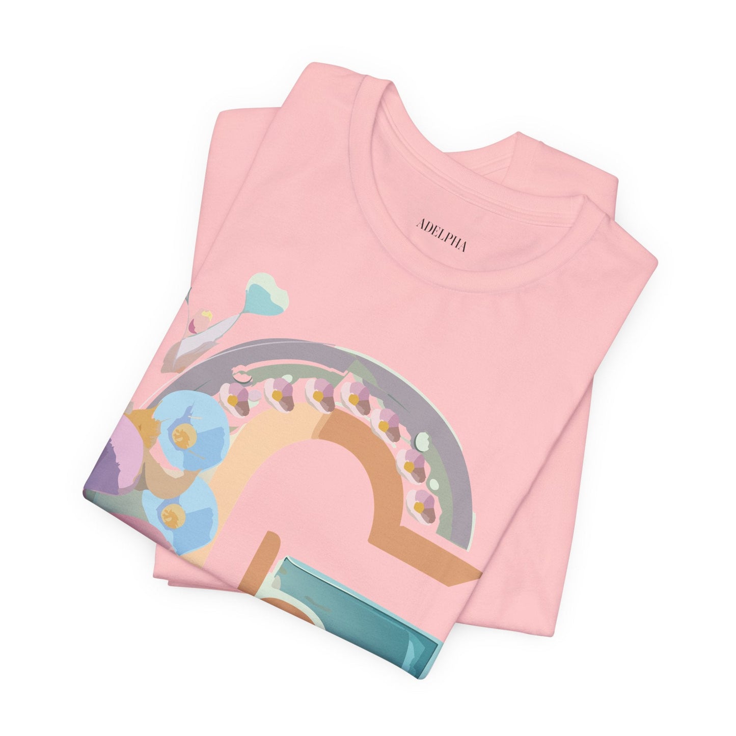 Letter G Graphic Tee Unisex Jersey Short Sleeve From Adelpha Art Design Vintage Inspired Shirt