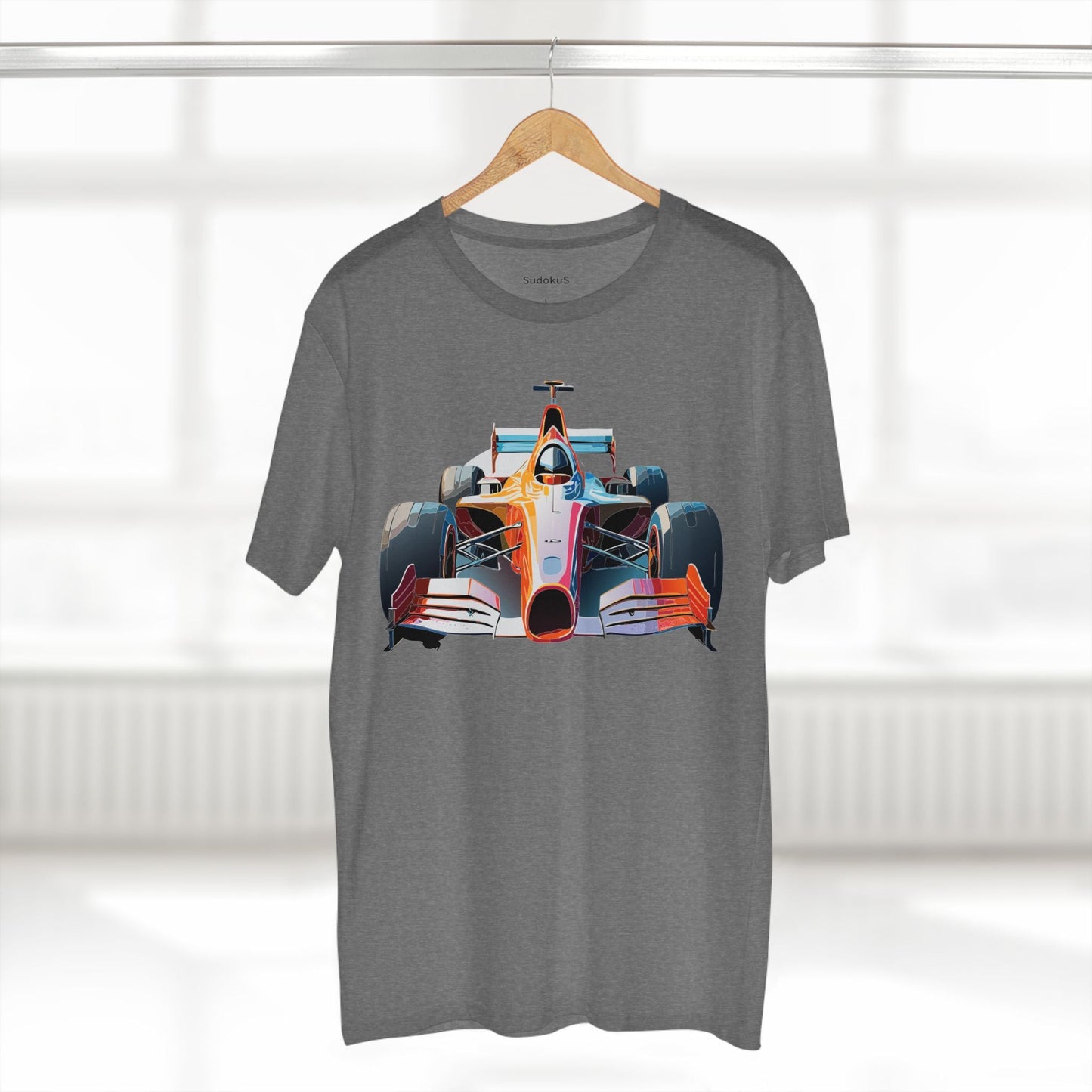 Car Graphic Unisex 100 Cotton Staple Tee 8