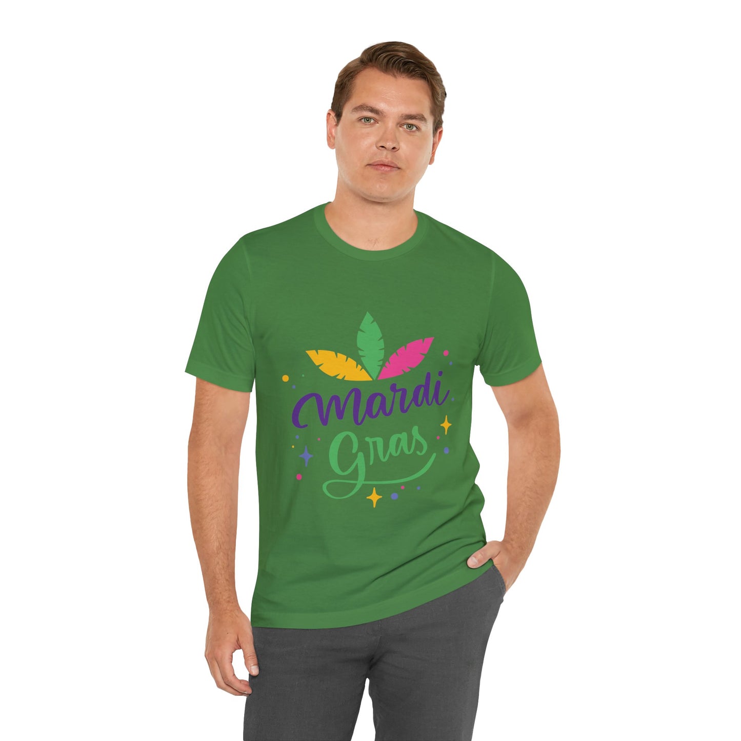 Unisex Cotton Tee Shirt for Mardi Gras