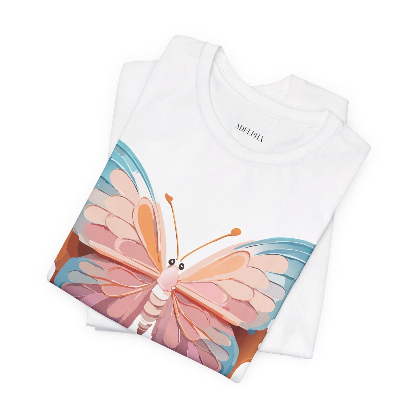 Adelpha Vintage Inspired Graphic Tee Unisex Short Sleeve Shirt