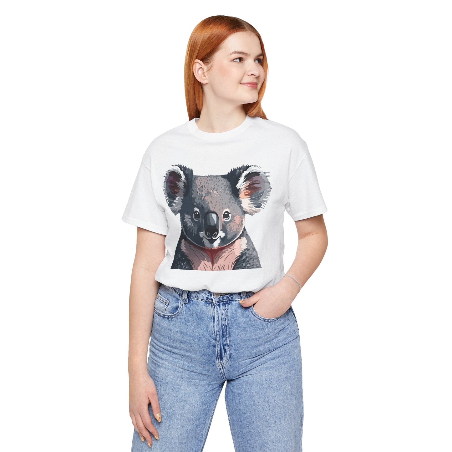 Unisex Animal Shirt Graphic Tee With Wildlife Art Design Animal Print Short Sleeve Casual Wear