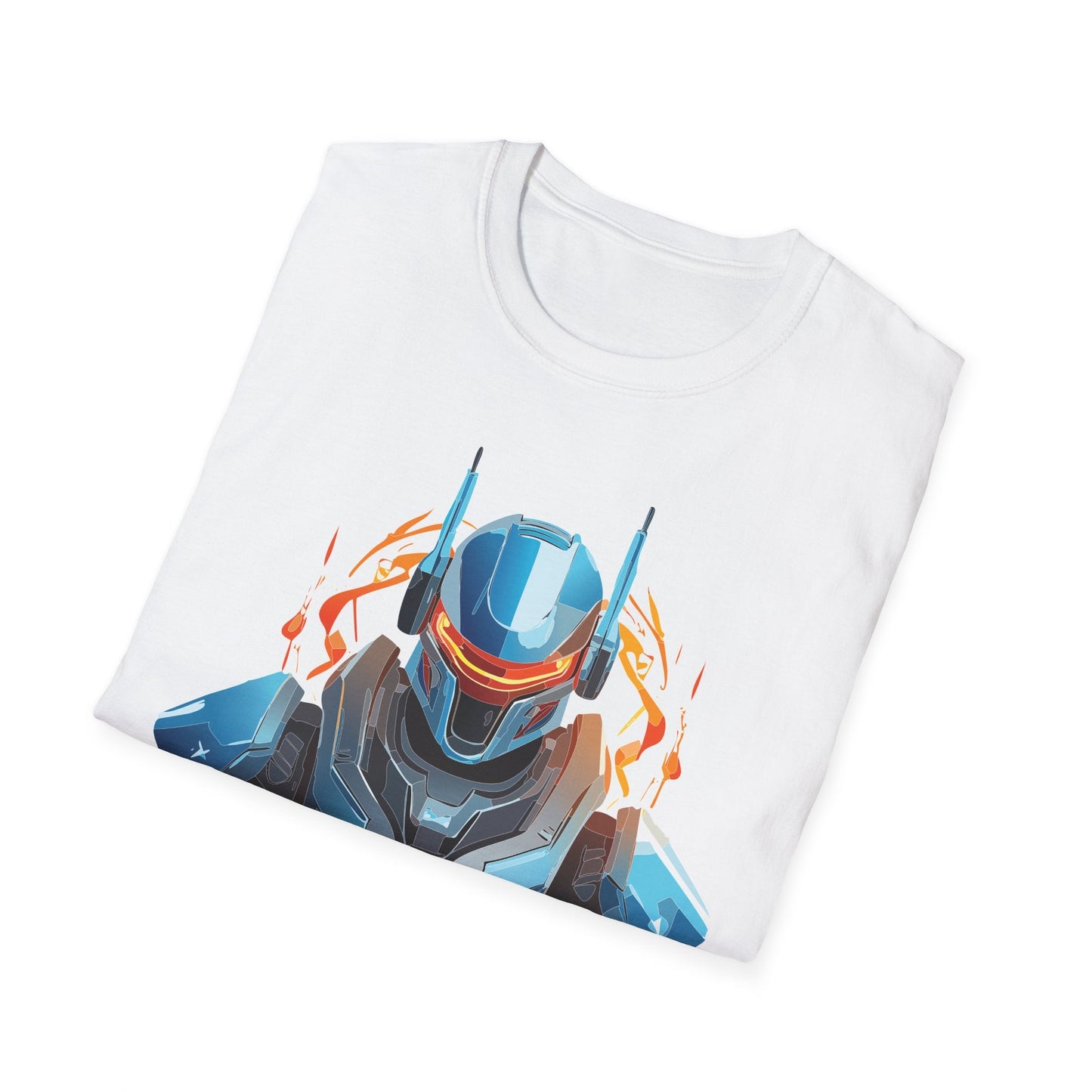 Cyborg Tee Robot Shirt Terminator Design Unisex Gildan Softstyle 64000 100 Percent Ring Spun Cotton
