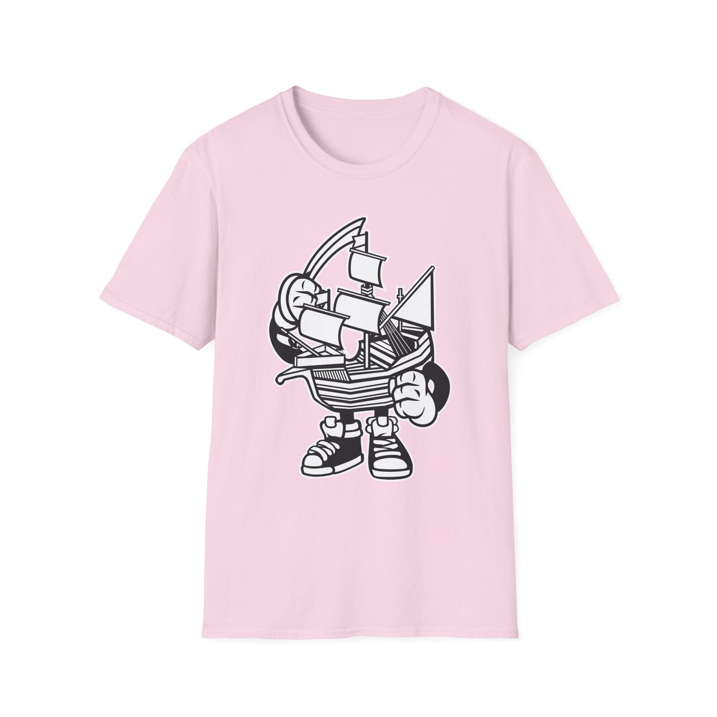 Cartoon T Shirt Animation Tee Funny Unisex Gildan Softstyle 64000 Cotton Art Design