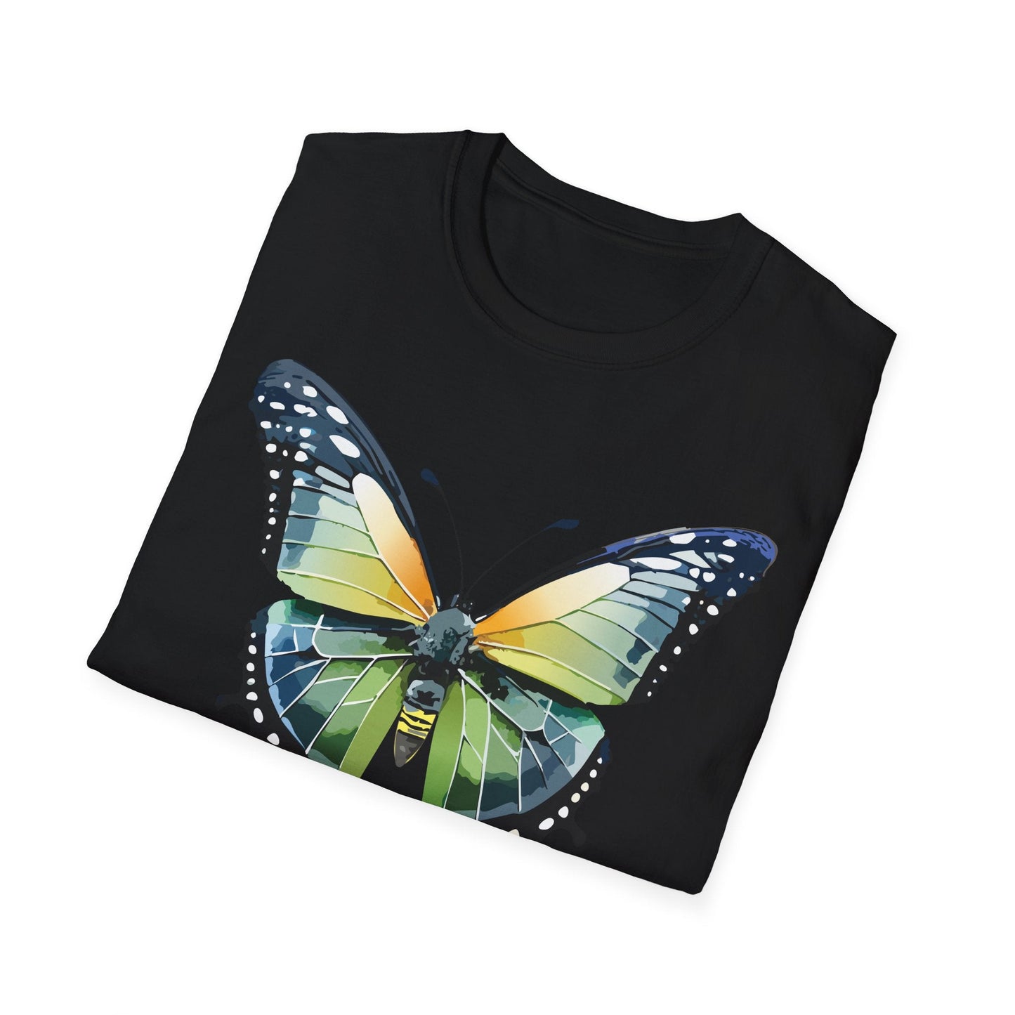 Butterfly Shirt Unisex Softstyle Gildan 64000 Monarch Butterfly Graphic Tee For Men And Women
