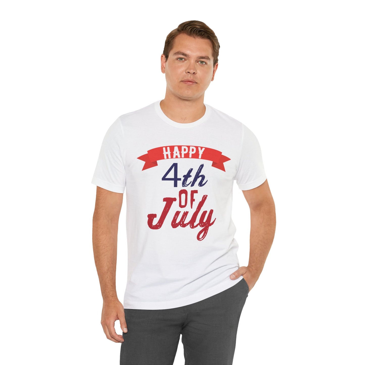 Independence Day Graphic Unisex Cotton T-Shirt 012