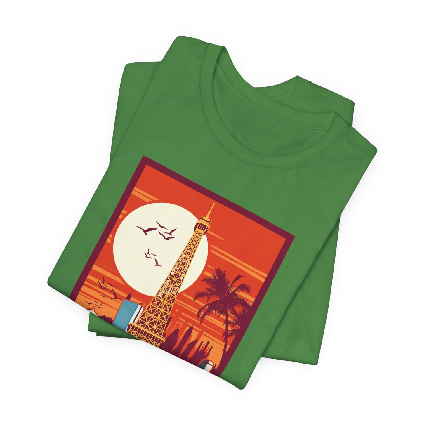 Retro Poster Paris Graphic Design Tee, Paris Shirt, Vintage Tees, Art Design T-Shirt, Graphic Tee, Retro Art Shirts