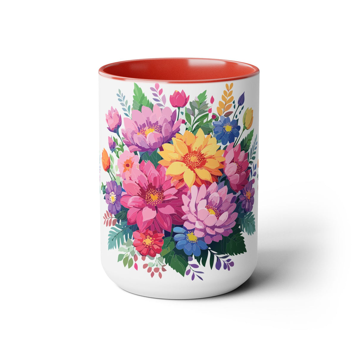 Floral Mug, Floral Cup