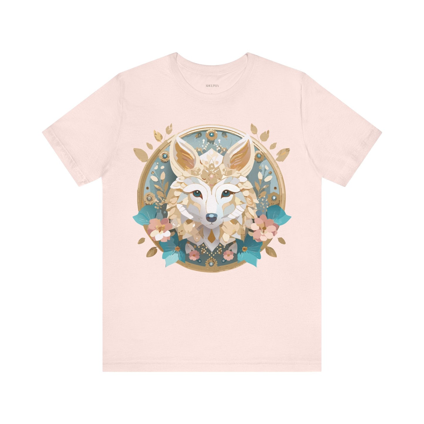 Adelpha Medallion Graphic Tee Unisex Short Sleeve Jersey Shirt With Vintage Artwork