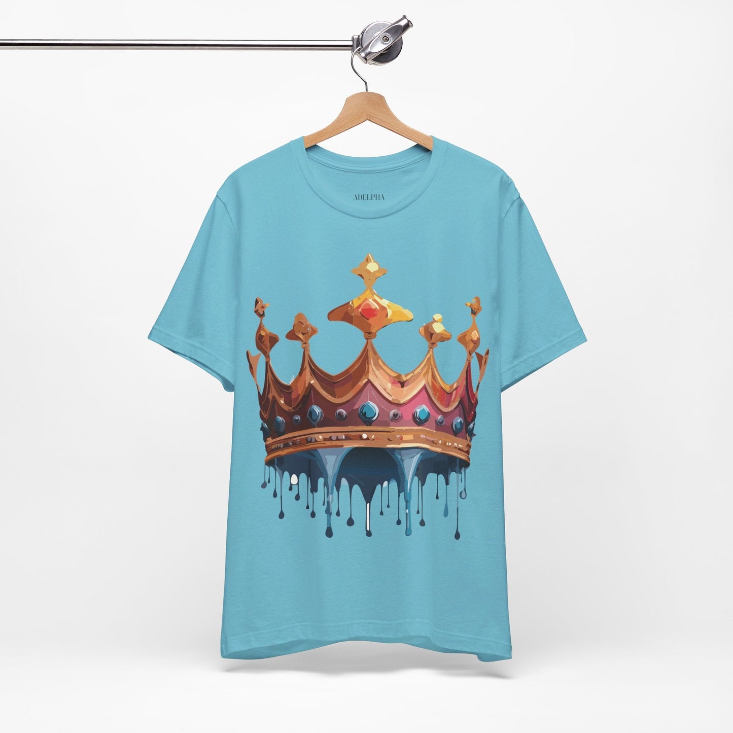 Adelpha Crown Graphic Tee Unisex Short Sleeve Jersey Art Shirt Vintage Inspired