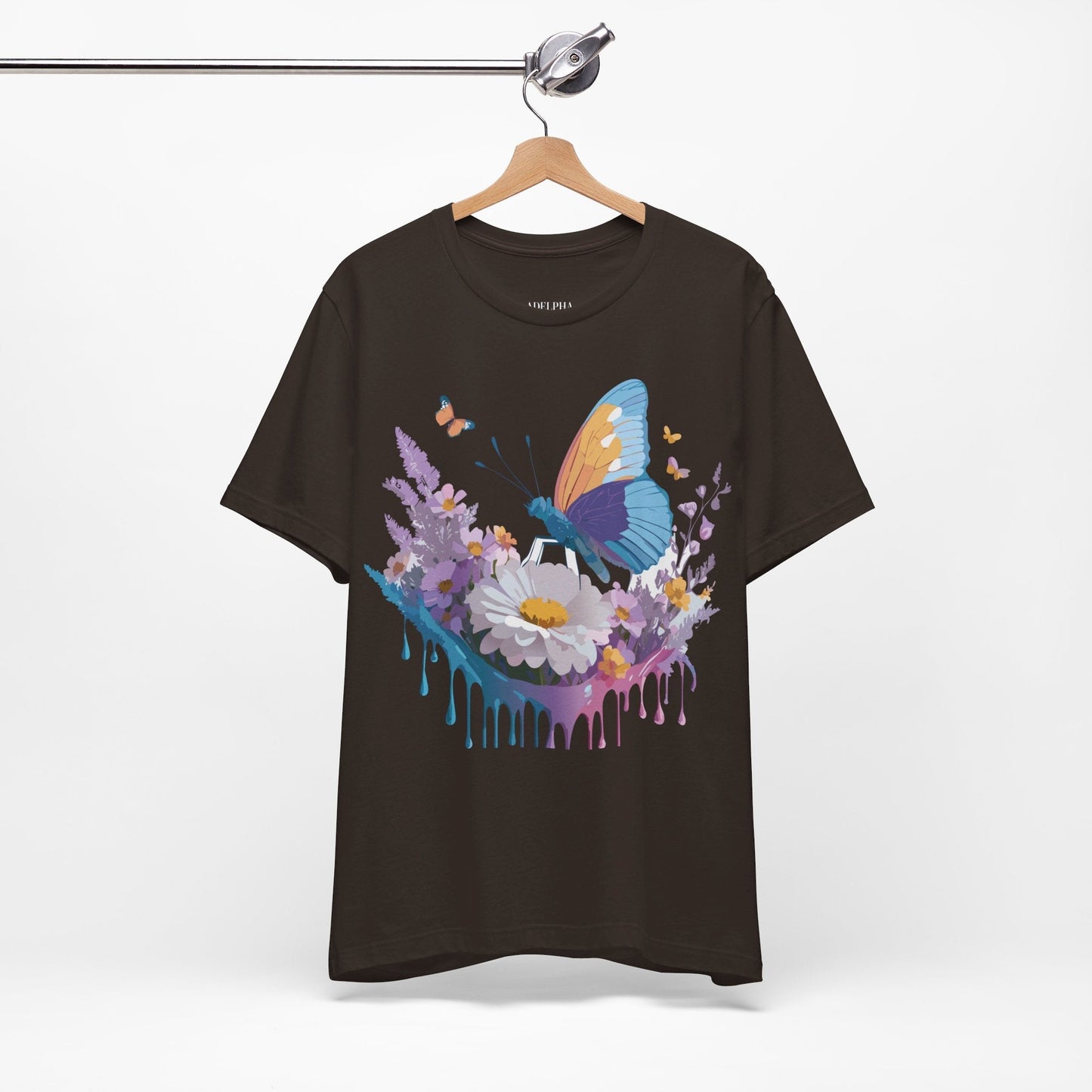 Adelpha Vintage Inspired Graphic Tee Unisex Short Sleeve Shirt