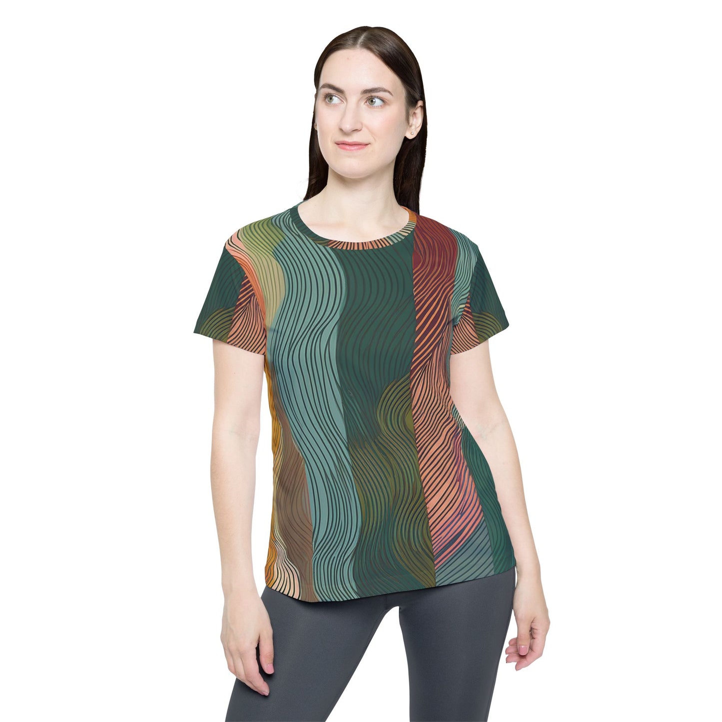 Abstract Print Shirt