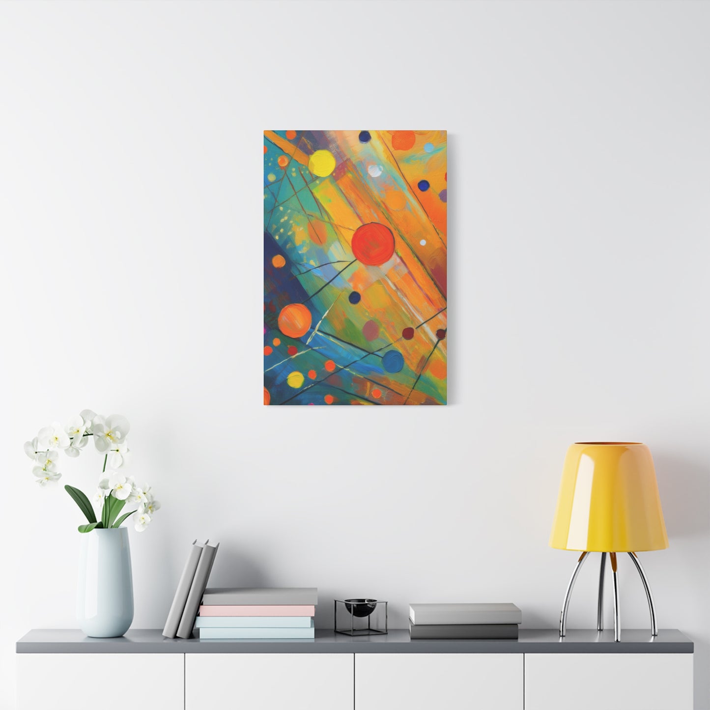 Abstract Oil Painting Print Canvas 20x24,20x30,24x30 24x32,24x36,30x40 32x48,36x48,40x60 Pine-Wood Inner Frame ABS-141