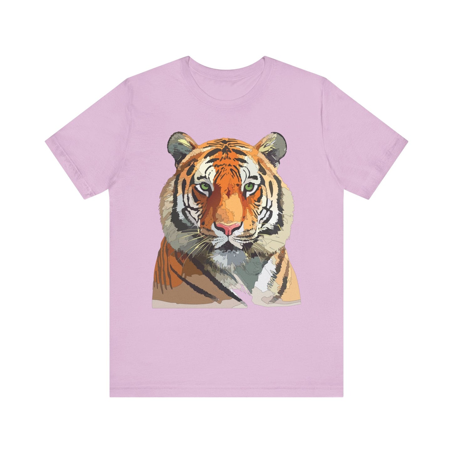 Unisex Animal Graphic Tee Shirt With Wildlife Art Design For Everyday Comfort Gildan 64000