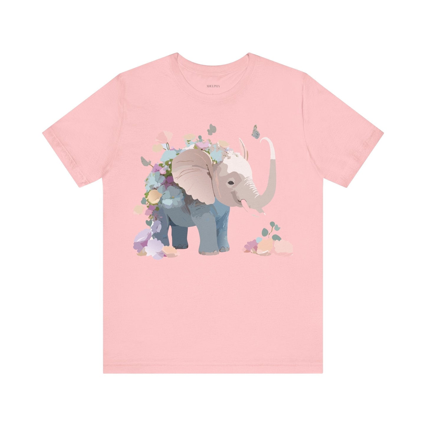 Elephant Graphic Tee Unisex Jersey Short Sleeve Art Design Adelpha Premium Vintage Inspired