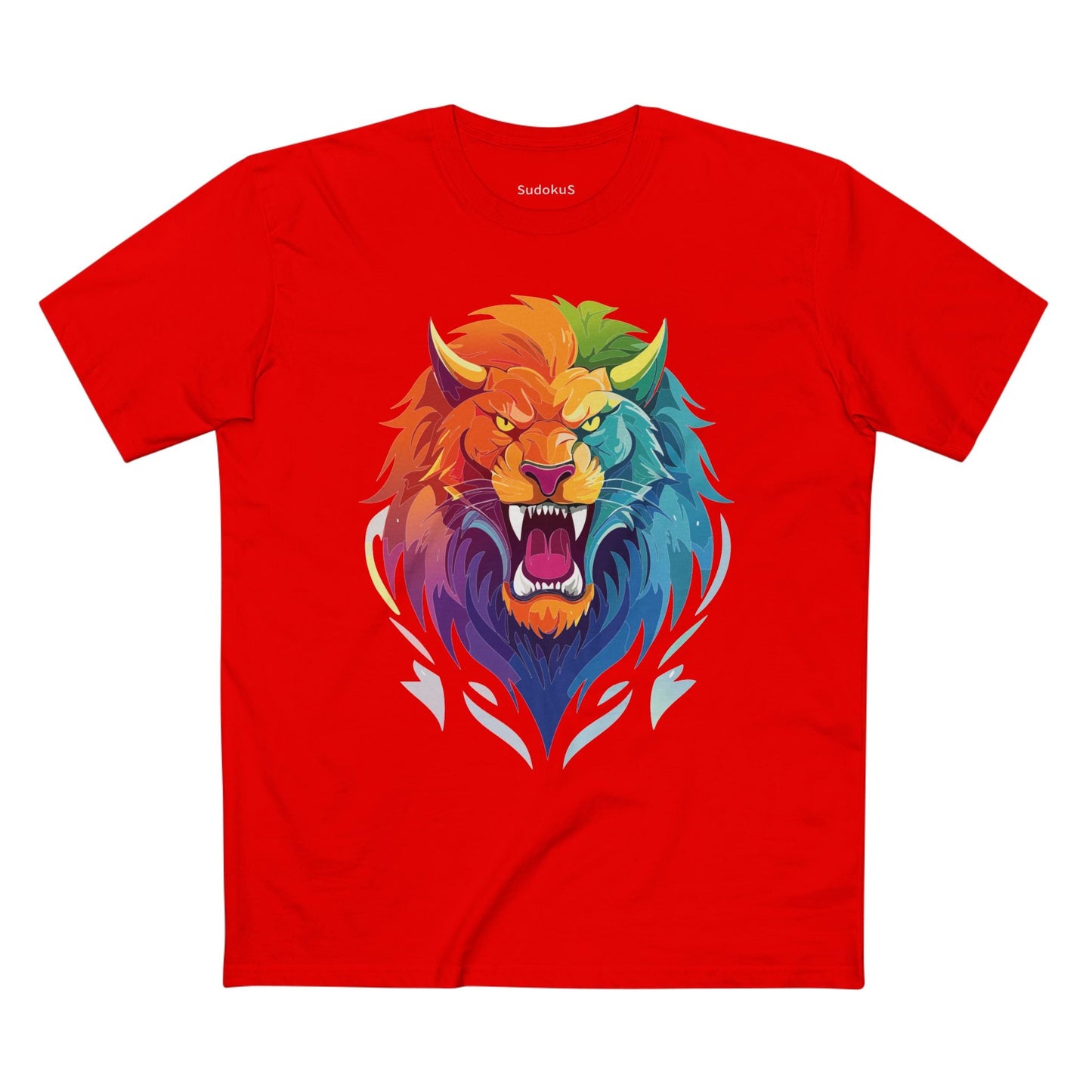 Cartoon Monsters Graphic Unisex 100 Cotton Staple Tee 21