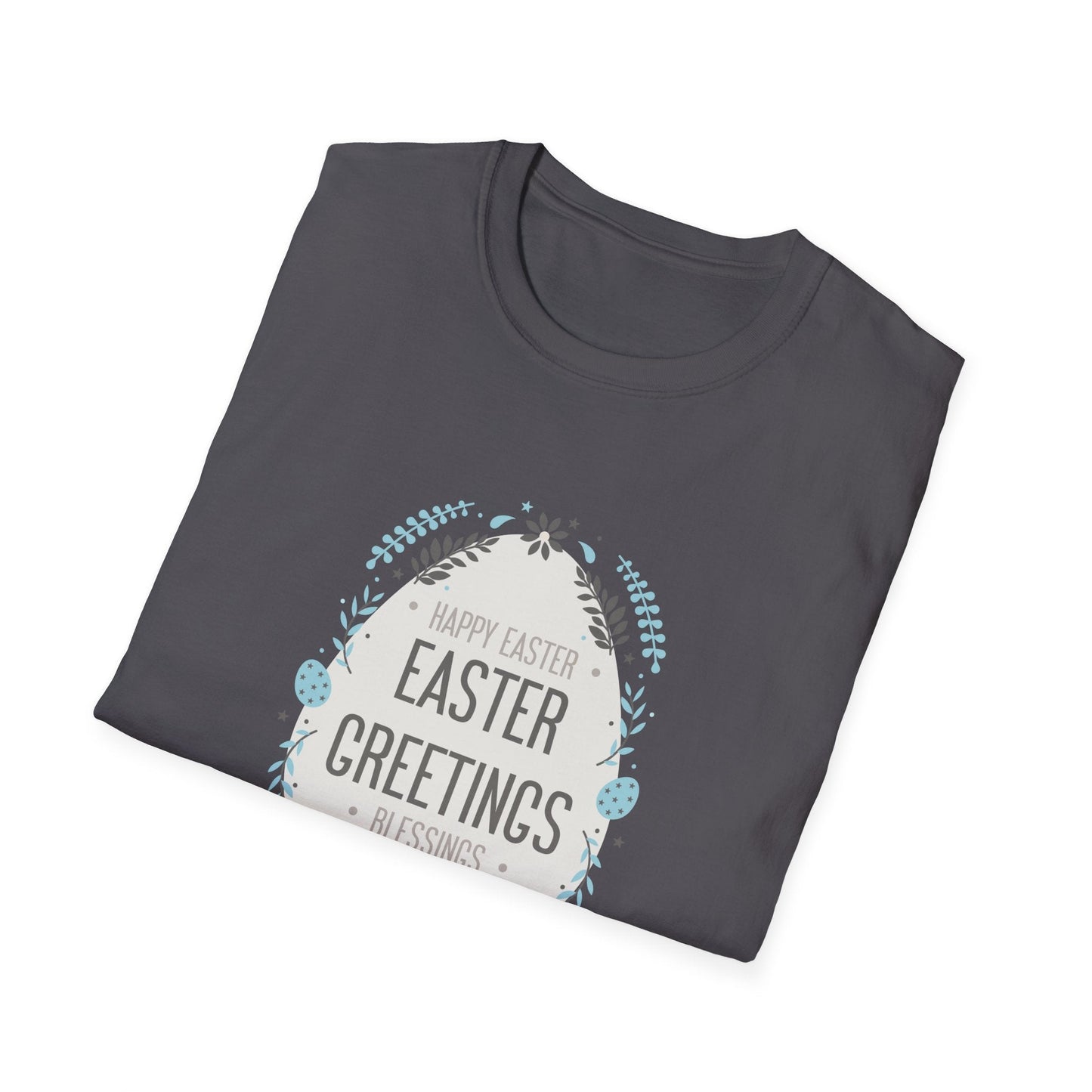 Gildan Easter Unisex Softstyle 64000 T Shirt With Easter Print Design Short Sleeve Tee Edition