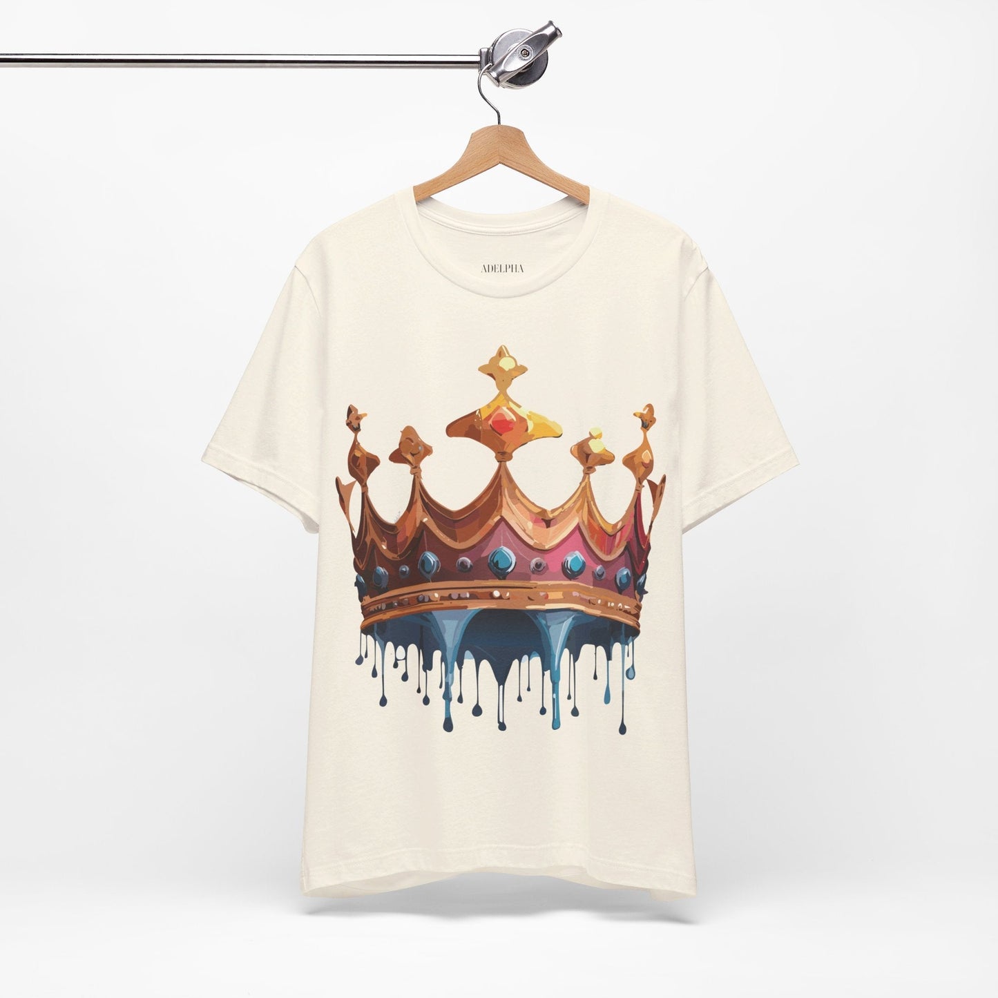 Adelpha Crown Graphic Tee Unisex Short Sleeve Jersey Art Shirt Vintage Inspired
