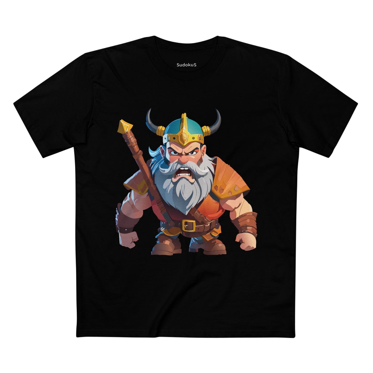 Viking Graphic Unisex 100 Cotton Staple Tee 20