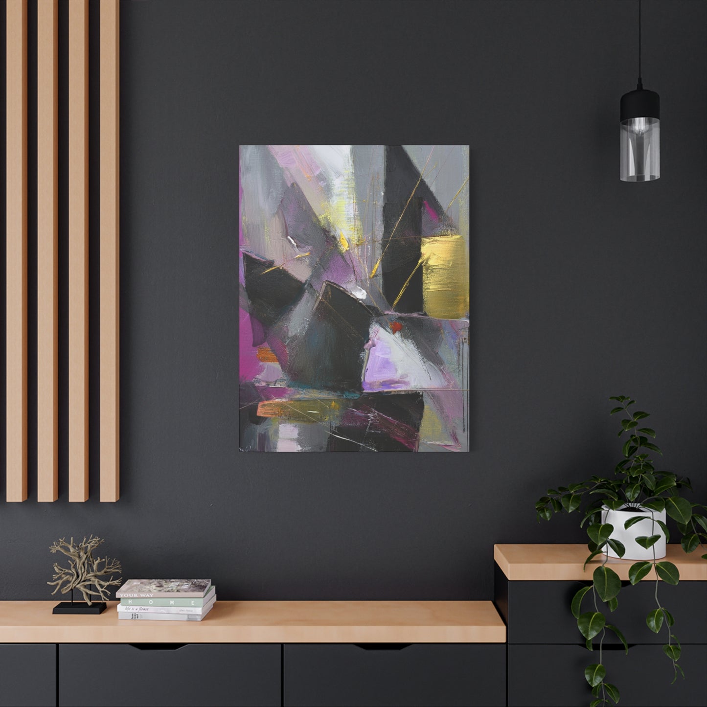 Abstract Oil Painting Print Canvas 20x24,20x30,24x30 24x32,24x36,30x40 32x48,36x48,40x60 Pine-Wood Inner Frame ABS-215