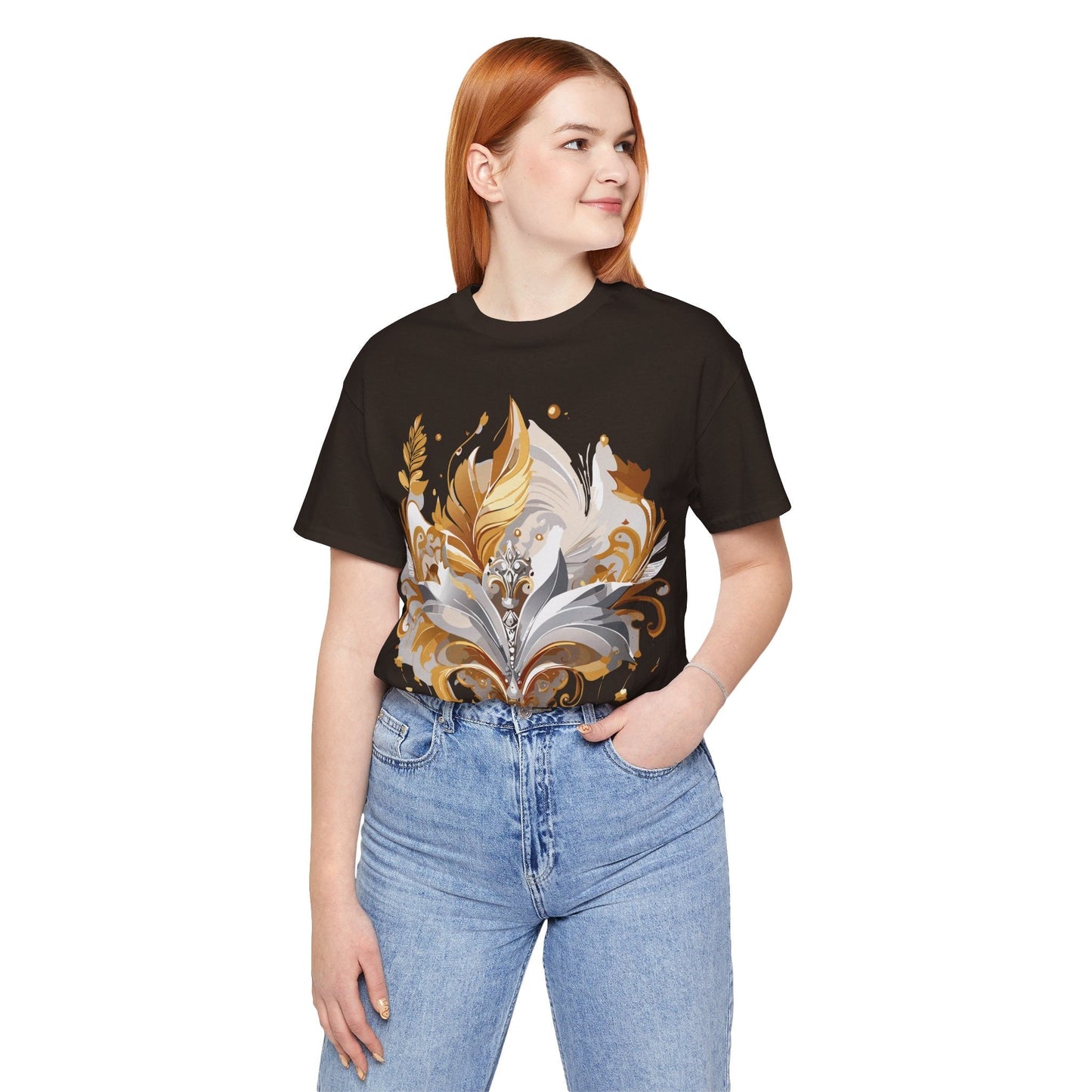 Adelpha Premium Graphic Tee Unisex Short Sleeve Jersey Shirt With Vintage Inspired Artwork