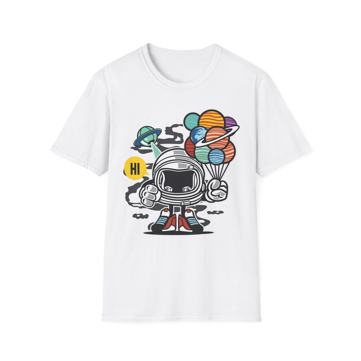 Funny Cartoon Animation Graphic Tee Gildan Unisex 100 Cotton Tee Shirt - 91