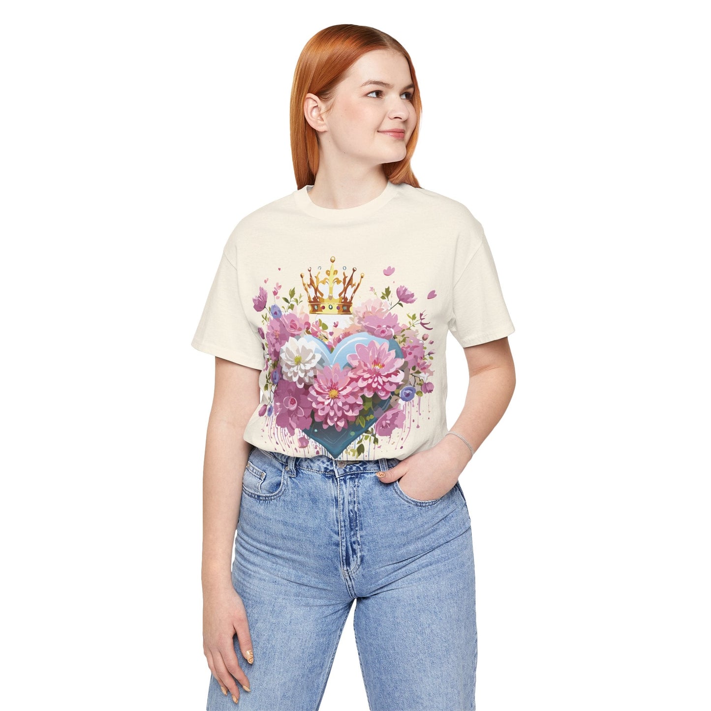 Valentine Shirts Unisex Graphic T Shirt From Adelpha Vintage Inspired Artwork Short Sleeve Tee