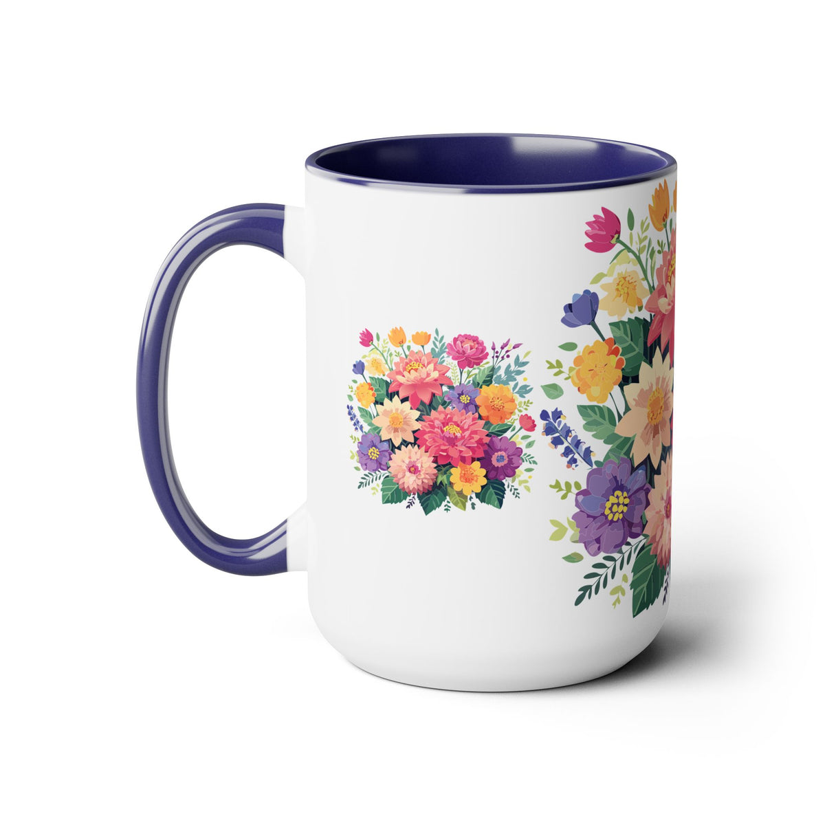Floral Mug, Floral Cup
