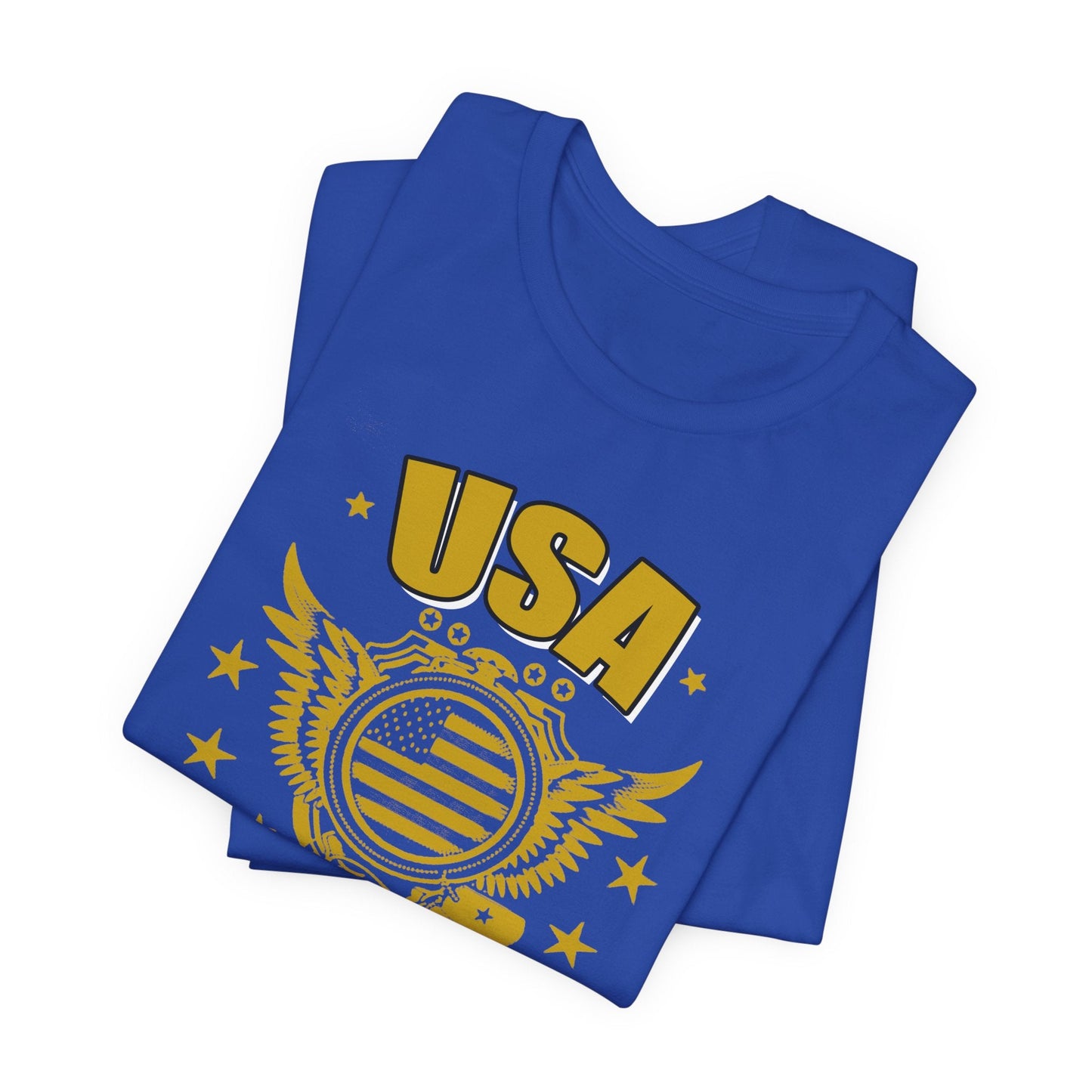Army Veteran Patriotic Graphic Design Unisex Cotton T-Shirt v59