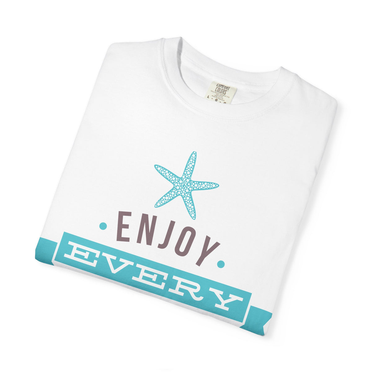 Unisex Garment Dyed T Shirt Relaxed Fit Comfort Colors 1717 100 Percent Ring Spun US Cotton