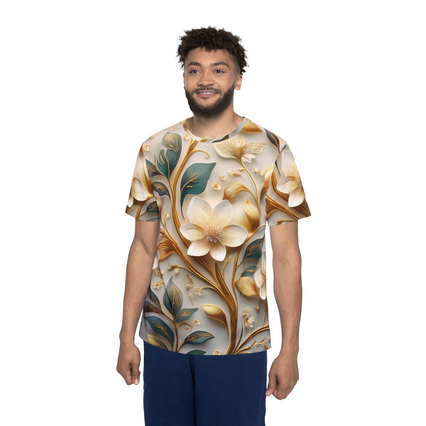 Unisex Floral Shirt, Floral Tee Shirt, Floral T-Shirt, T Shirt with Flowers 15