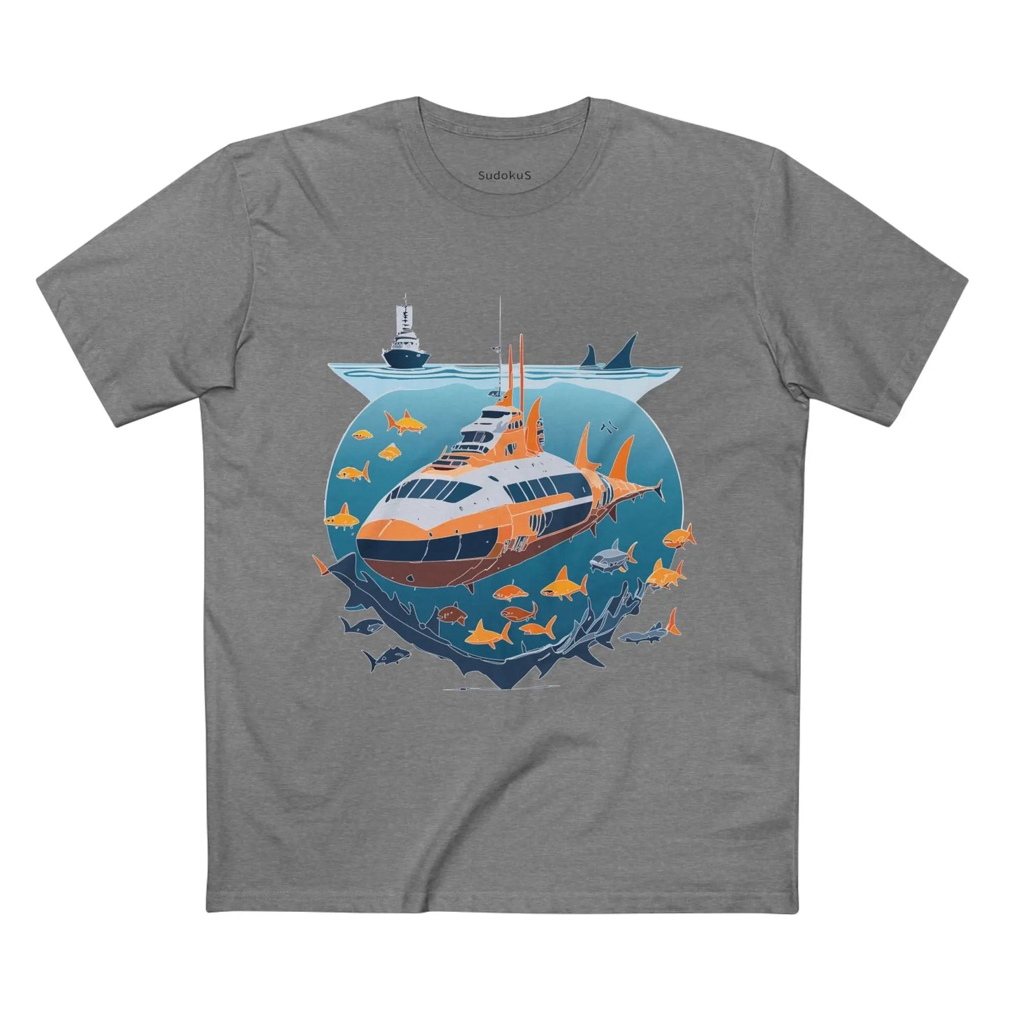 Ocean Coast Graphic Unisex 100 Cotton Staple Tee 20