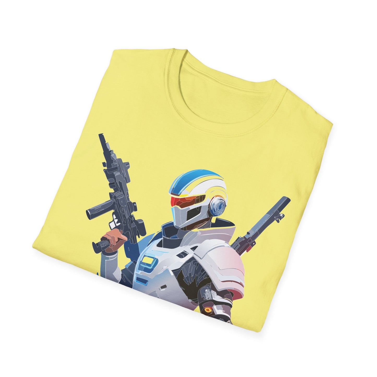 Robocop T Shirt Unisex Gildan Softstyle 64000 100 Percent Ring Spun Cotton Tee Premium