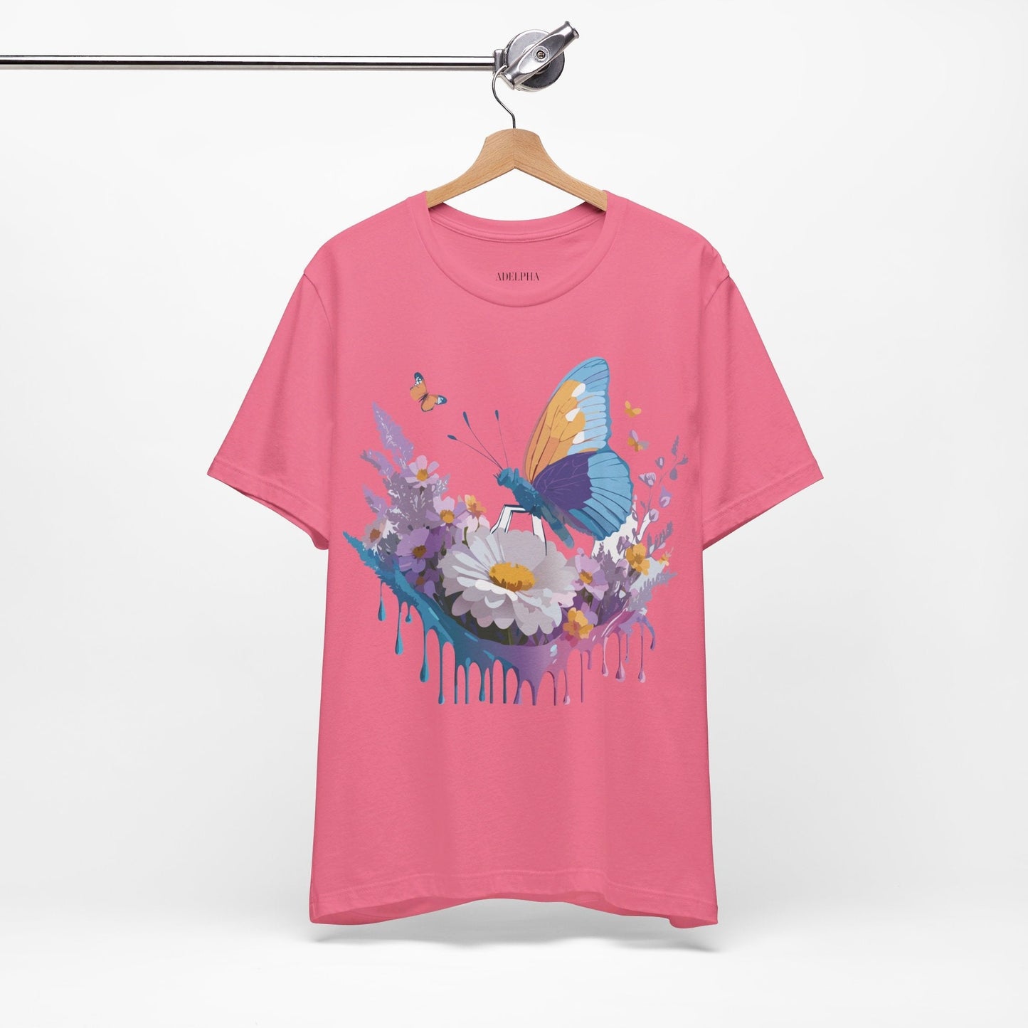 Butterfly Graphic Tee From Adelpha Art Design Unisex Jersey Short Sleeve Shirt
