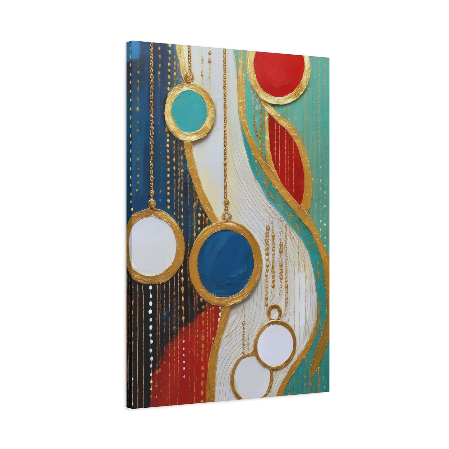 Abstract Oil Painting Print Canvas 20x24,20x30,24x30 24x32,24x36,30x40 32x48,36x48,40x60 Pine-Wood Inner Frame ABS-103